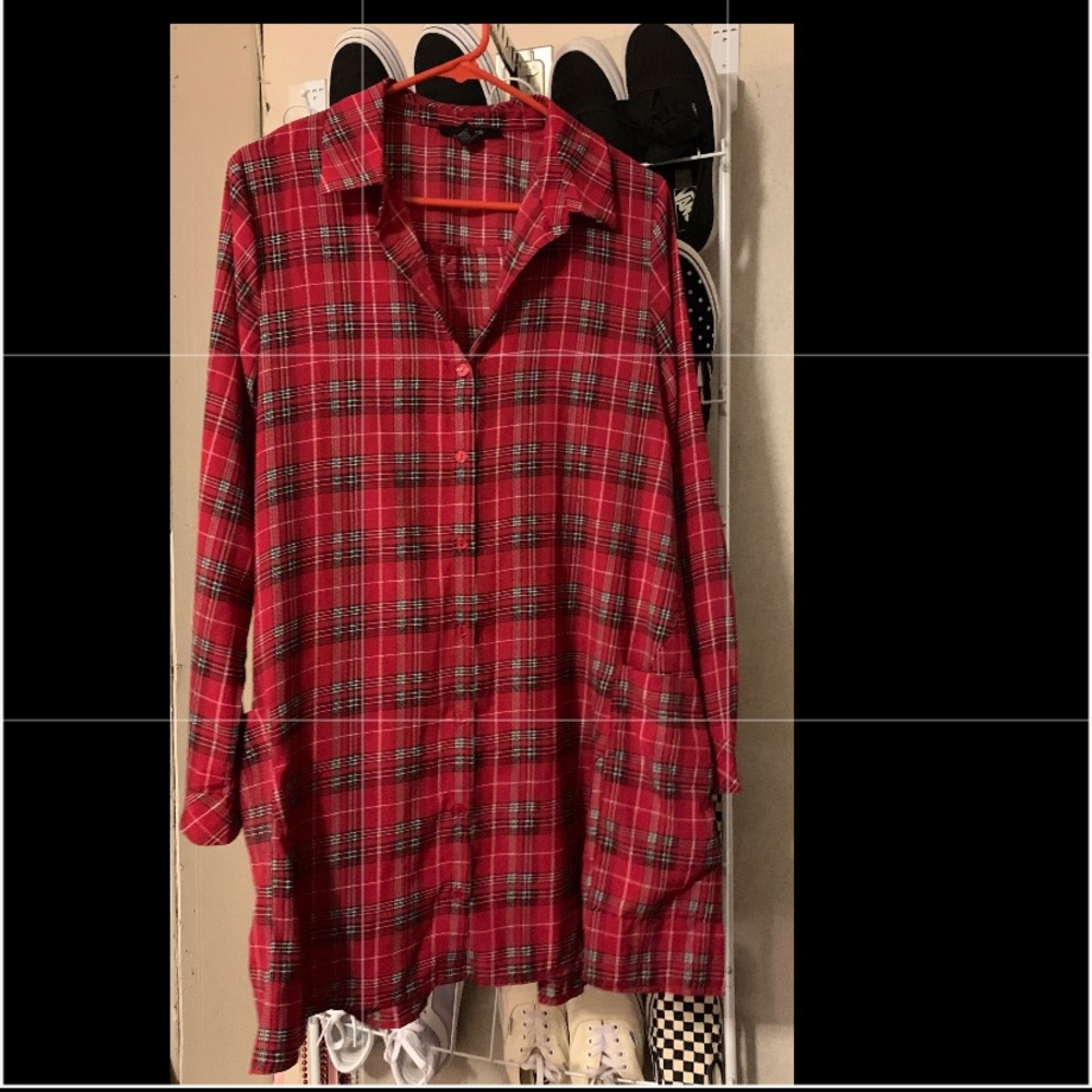 plaid dress